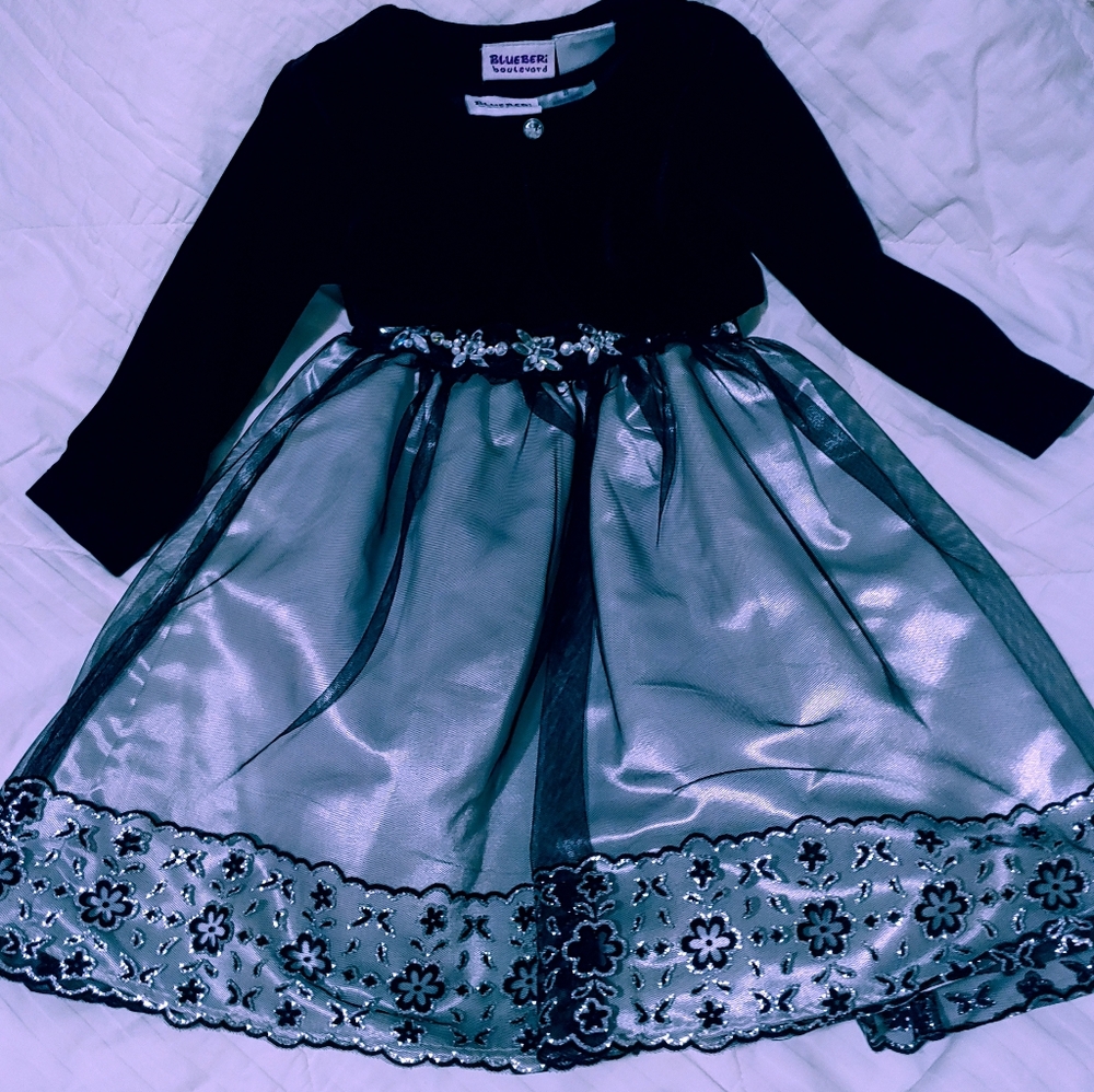 Blueberi boulevard holiday dress